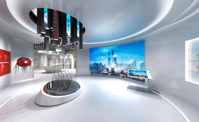 Different styles of booth design represent different personality of market